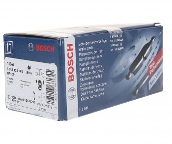 2 899 р. Колодки тормозные передние (4шт.) BOSCH Toyota 4Runner N120,N130 5 дв. дорестайлинг (1989-1992)  с доставкой в г. Чебоксары. Увеличить фотографию 3