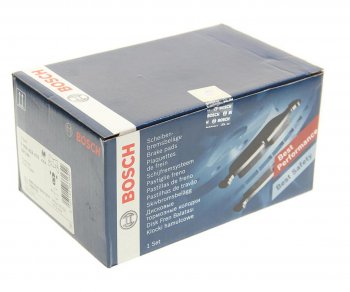 2 199 р. Колодки тормозные передние (4шт.) BOSCH Ford Sierra (1982-1994)  с доставкой в г. Чебоксары. Увеличить фотографию 3