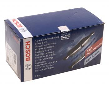 4 999 р. Колодки тормозные передние (4шт.) BOSCH CITROEN Jumper 230 (1994-2002)  с доставкой в г. Чебоксары. Увеличить фотографию 2