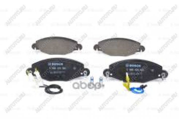 4 299 р. Колодки тормозные передние (4шт.) BOSCH CITROEN C5 X40,DC лифтбэк дорестайлинг (2000-2004)  с доставкой в г. Чебоксары