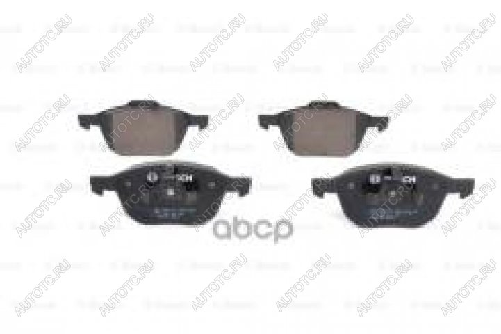 2 999 р. Колодки тормозные передние (4шт.) BOSCH Ford Focus 2  седан дорестайлинг (2004-2008)  с доставкой в г. Чебоксары