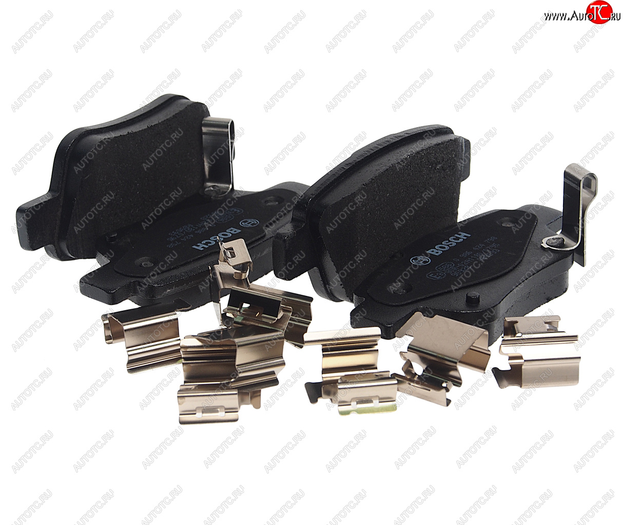 3 079 р. Колодки тормозные задние (4шт.) BOSCH Toyota Corolla E130 седан USA (2003-2007)  с доставкой в г. Чебоксары