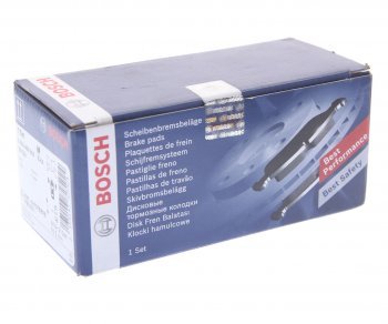 2 199 р. Колодки тормозные передние (4шт.) BOSCH Isuzu Trooper (1981-1991)  с доставкой в г. Чебоксары. Увеличить фотографию 3