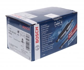 1 749 р. Колодки тормозные задние BOSCH Nissan Primera P11 дорестайлинг универсал (1997-2000)  с доставкой в г. Чебоксары. Увеличить фотографию 2