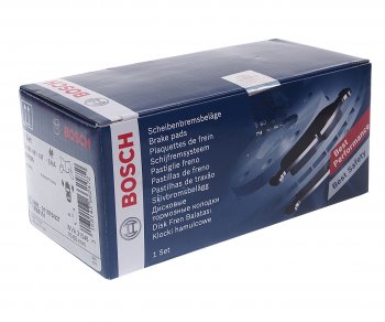 1 539 р. Колодки тормозные передние (4шт.) BOSCH Nissan Primera седан P11 дорестайлинг (1995-2000)  с доставкой в г. Чебоксары. Увеличить фотографию 2