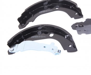 2 499 р. Колодки тормозные задние барабанные (4шт.) BOSCH Nissan Primera седан P11 дорестайлинг (1995-2000)  с доставкой в г. Чебоксары. Увеличить фотографию 2