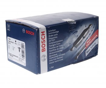 3 999 р. Колодки тормозные передние (4шт.) BOSCH BMW 3 серия E46 седан дорестайлинг (1998-2001)  с доставкой в г. Чебоксары. Увеличить фотографию 2