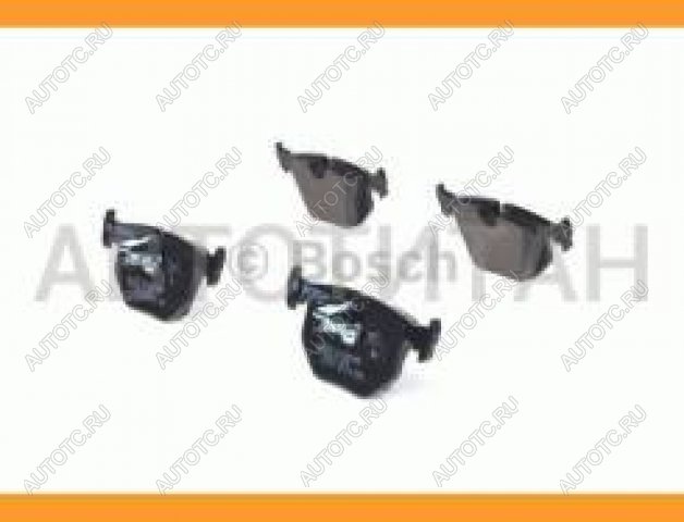 3 199 р. Колодки тормозные задние барабанные (4шт.) BOSCH BMW X5 E53 дорестайлинг (1999-2003)  с доставкой в г. Чебоксары