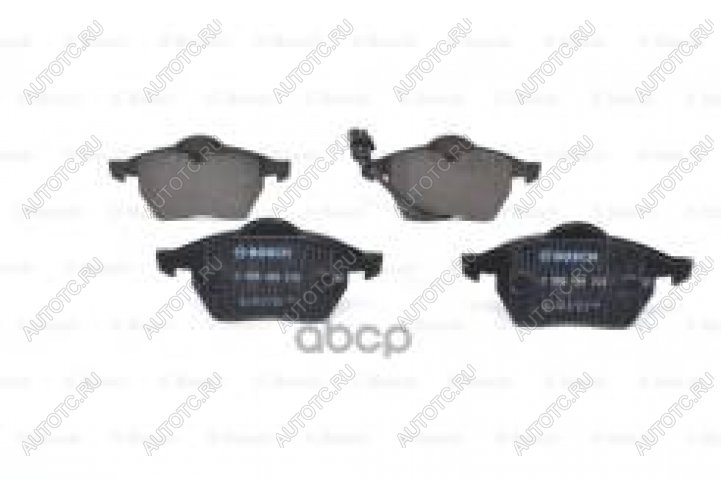 3 599 р. Колодки тормозные передние (4шт.) BOSCH Volkswagen Golf 7 дорестайлинг, хэтчбэк 5 дв. (2012-2017)  с доставкой в г. Чебоксары