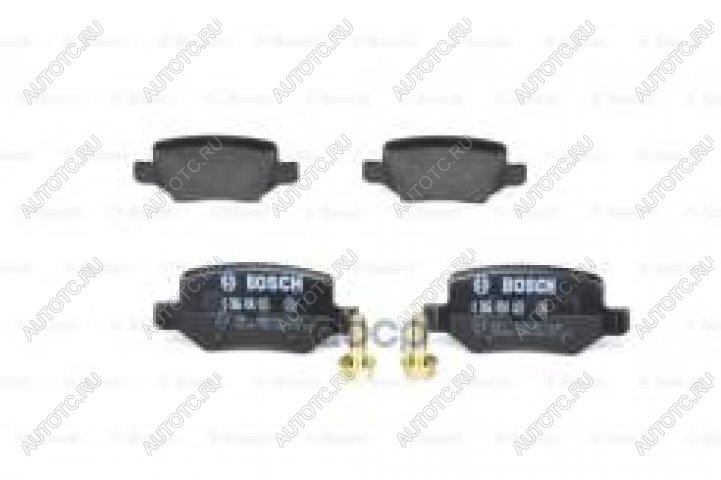 2 369 р. Колодки тормозные задние (4шт.) BOSCH Mercedes-Benz A class W168 хэтчбэк 5 дв. (1997-2004)  с доставкой в г. Чебоксары