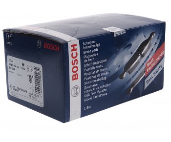 2 889 р. Колодки тормозные передние (4шт.) BOSCH Renault Megane седан  дорестайлинг (2002-2006)  с доставкой в г. Чебоксары. Увеличить фотографию 2