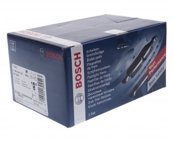 3 899 р. Колодки тормозные передние (4шт.) BOSCH Land Rover Range Rover 5 L460 (2021-2025)  с доставкой в г. Чебоксары. Увеличить фотографию 2