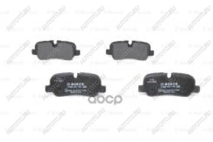2 599 р. Колодки тормозные задние (4шт.) BOSCH Land Rover Range Rover 5 L460 (2021-2025)  с доставкой в г. Чебоксары