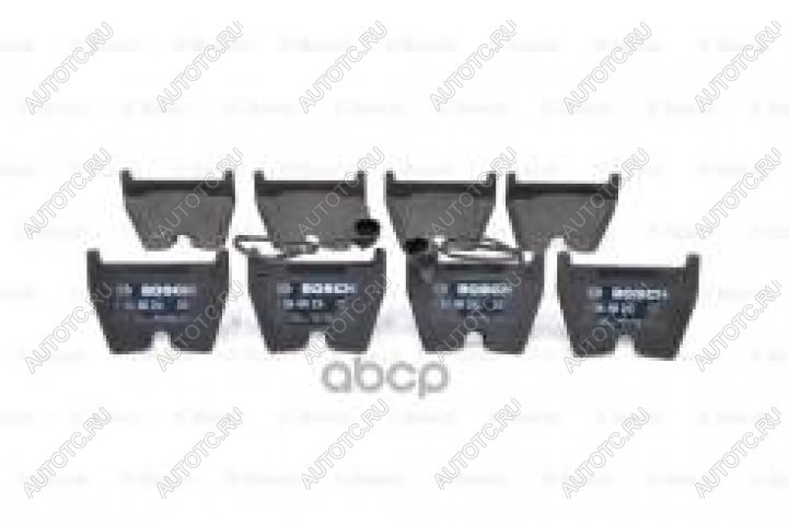 10 249 р. Колодки тормозные передние (4шт.) BOSCH Audi A6 С4 седан (1994-1997)  с доставкой в г. Чебоксары