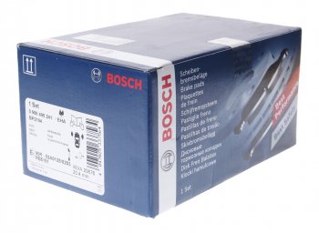 2 599 р. Колодки тормозные дисковые (4шт.) BOSCH Honda CR-V RD4,RD5,RD6,RD7,RD9  дорестайлинг (2001-2004)  с доставкой в г. Чебоксары. Увеличить фотографию 2