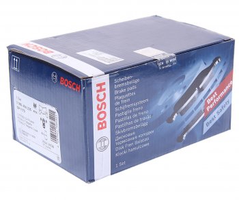 2 989 р. Колодки тормозные передние (4шт.) BOSCH Peugeot Partner B9 дорестайлинг (2008-2012)  с доставкой в г. Чебоксары. Увеличить фотографию 3