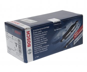 2 899 р. Колодки тормозные передние (4шт.) BOSCH Suzuki Grand Vitara JT 5 дверей дорестайлинг (2005-2008)  с доставкой в г. Чебоксары. Увеличить фотографию 2