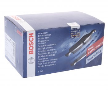 3 299 р. Колодки тормозные передние (4шт.) BOSCH BMW 7 серия E38 дорестайлинг, седан (1994-1998)  с доставкой в г. Чебоксары. Увеличить фотографию 3