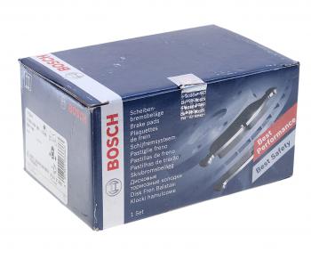 2 999 р. Колодки тормозные задние (4шт.) BOSCH BMW 7 серия E65,E66, E67, E68 дорестайлинг, седан (2001-2005)  с доставкой в г. Чебоксары. Увеличить фотографию 2