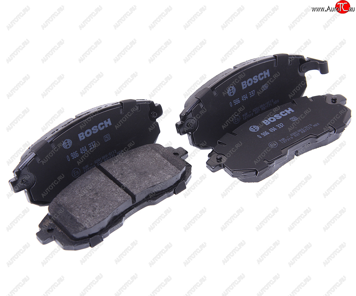 2 899 р. Колодки тормозные передние (4шт.) BOSCH Nissan Teana 1 J31 дорестайлинг (2003-2005)  с доставкой в г. Чебоксары