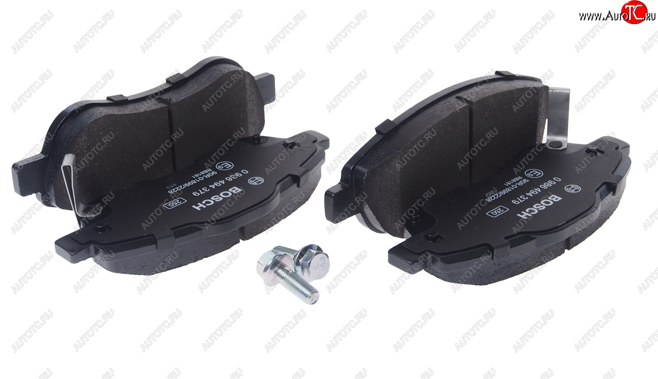 3 299 р. Колодки тормозные передние (4шт.) BOSCH Honda CR-V RE1,RE2,RE3,RE4,RE5,RE7 дорестайлинг (2007-2010)  с доставкой в г. Чебоксары