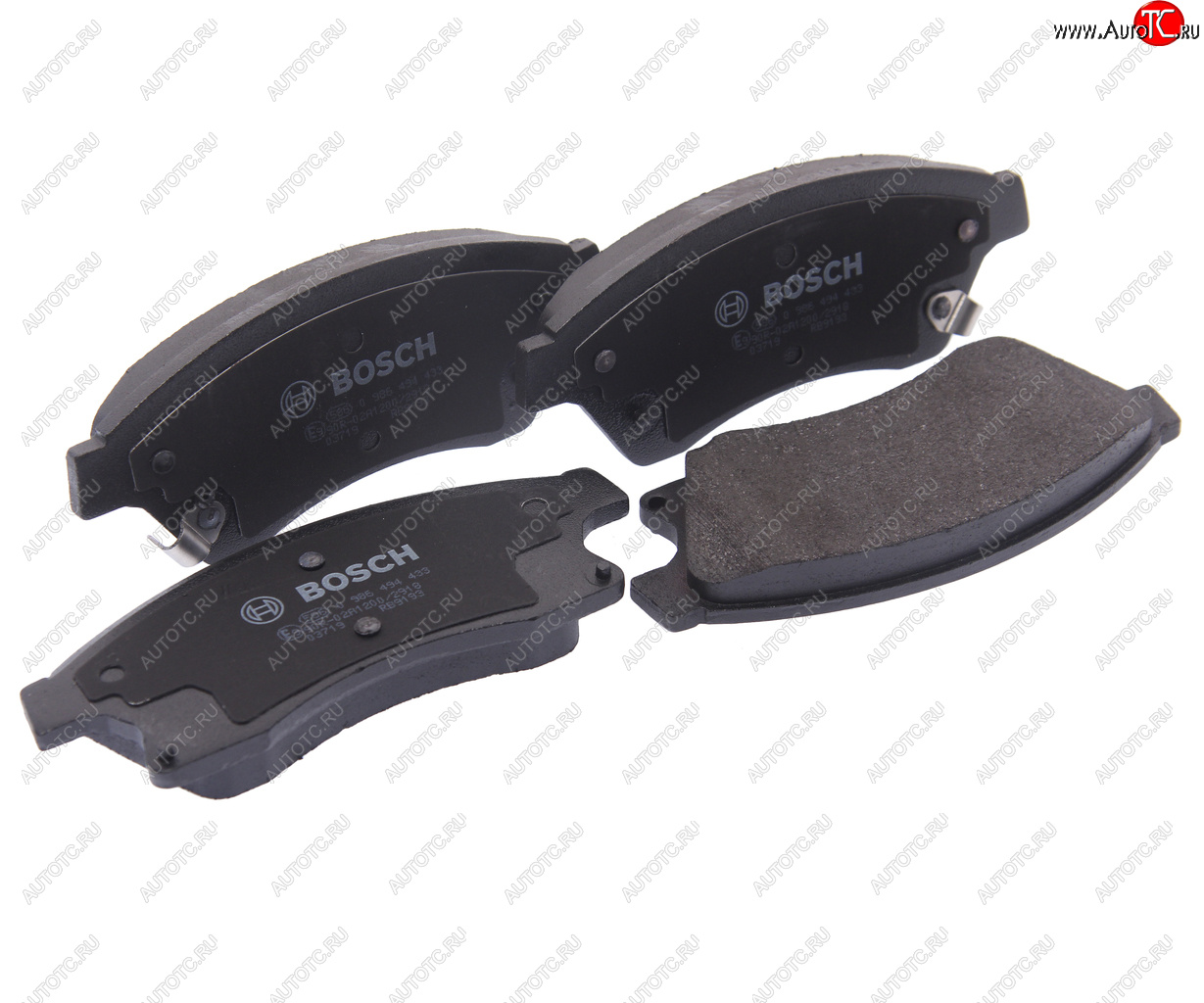 3 199 р. Колодки тормозные передние R15 (4шт.) BOSCH Chevrolet Cruze J300 седан дорестайлинг (2009-2012)  с доставкой в г. Чебоксары