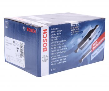 3 199 р. Колодки тормозные передние (4шт.) BOSCH Toyota Corolla E180 дорестайлинг (2013-2016)  с доставкой в г. Чебоксары. Увеличить фотографию 3