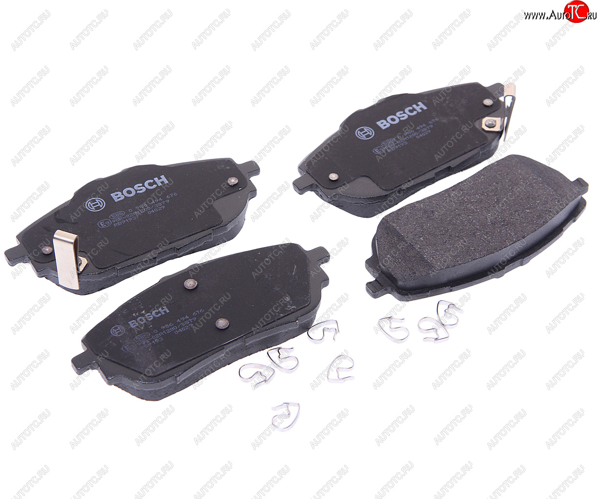3 199 р. Колодки тормозные передние (4шт.) BOSCH Toyota Corolla E180 дорестайлинг (2013-2016)  с доставкой в г. Чебоксары
