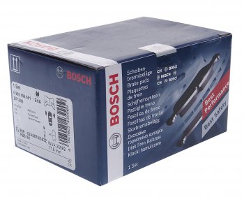 2 579 р. Колодки тормозные (4шт.) BOSCH Hyundai I40 1 VF рестайлинг универсал (2015-2019)  с доставкой в г. Чебоксары. Увеличить фотографию 2