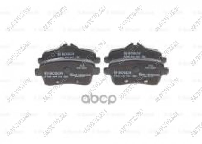 3 399 р. Колодки тормозные задние (4шт.) BOSCH Mercedes-Benz ML class W166 (2011-2015)  с доставкой в г. Чебоксары