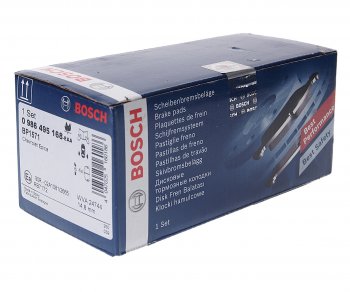 2 899 р. Колодки тормозные задние (4шт.) BOSCH Chevrolet Epica V200 (2004-2006)  с доставкой в г. Чебоксары. Увеличить фотографию 2