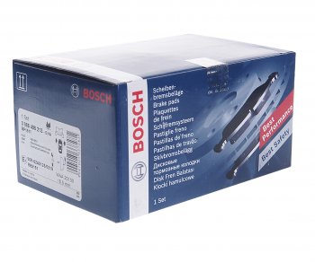 2 249 р. Колодки тормозные передние (4шт.) BOSCH Skoda Octavia A7 дорестайлинг лифтбэк (2012-2017)  с доставкой в г. Чебоксары. Увеличить фотографию 2