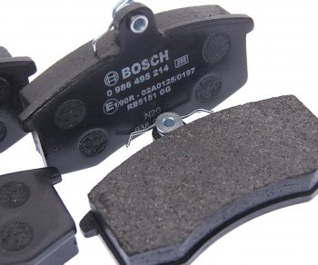 1 499 р. Колодки тормозные передние (4шт.) BOSCH Лада 2108 (1984-2003)  с доставкой в г. Чебоксары. Увеличить фотографию 2