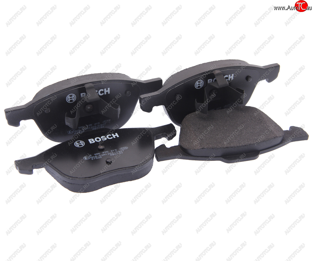 2 459 р. Колодки тормозные передние (4шт.) BOSCH Mazda 3/Axela BM дорестайлинг седан (2013-2016)  с доставкой в г. Чебоксары