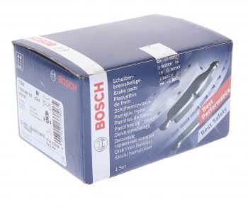 1 599 р. Колодки тормозные задние (4шт.) BOSCH Peugeot 807 (2002-2014)  с доставкой в г. Чебоксары. Увеличить фотографию 3