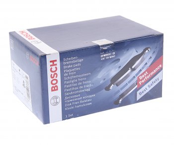 2 439 р. Колодки тормозные задние (4шт.) BOSCH Mercedes-Benz E-Class W211 дорестайлинг седан (2002-2006)  с доставкой в г. Чебоксары. Увеличить фотографию 3