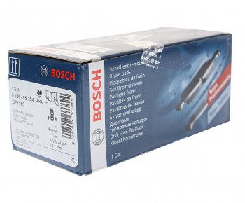 1 899 р. Колодки тормозные задние (4шт.) BOSCH CITROEN Jumper 250 (2006-2014)  с доставкой в г. Чебоксары. Увеличить фотографию 2