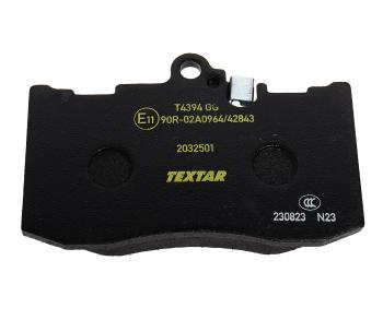 5 449 р. Колодки тормозные передние (4шт.) TEXTAR Lexus GS300 S160 дорестайлинг (1997-2001)  с доставкой в г. Чебоксары. Увеличить фотографию 4