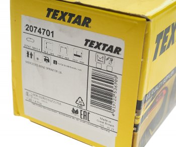4 799 р. Колодки тормозные задние (4шт.) TEXTAR Mercedes-Benz Sprinter W906 (2006-2013)  с доставкой в г. Чебоксары. Увеличить фотографию 3