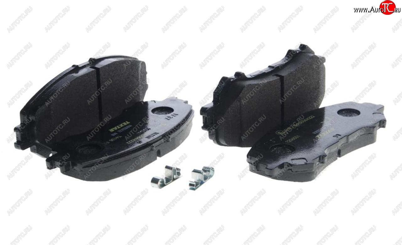 3 899 р. Колодки тормозные передние (4шт.) TEXTAR Nissan Qashqai 2 J11 дорестайлинг (2013-2019)  с доставкой в г. Чебоксары