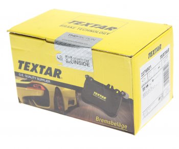 5 749 р. Колодки тормозные передние (4шт.) TEXTAR Toyota Camry XV10 универсал (1991-1996)  с доставкой в г. Чебоксары. Увеличить фотографию 3