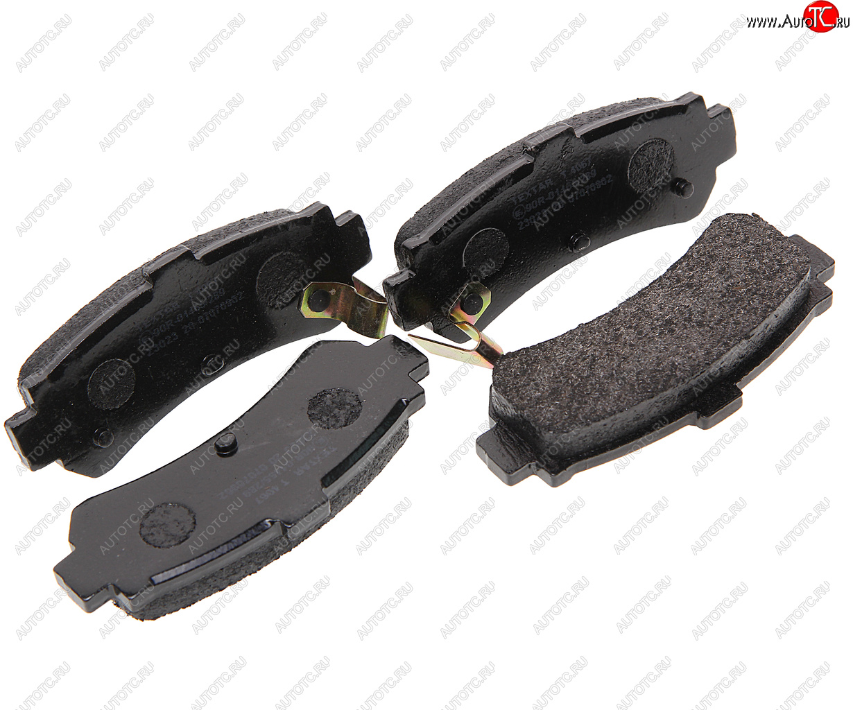 799 р. Колодки тормозные задние (4шт.) TEXTAR Nissan Almera N15 хэтчбэк 5 дв. дорестайлинг (1995-1998)  с доставкой в г. Чебоксары
