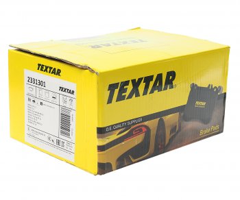 6 399 р. Колодки тормозные передние (4шт.) TEXTAR BMW 3 серия E90 седан дорестайлинг (2004-2008)  с доставкой в г. Чебоксары. Увеличить фотографию 2