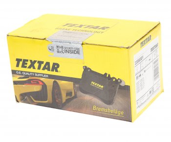 3 099 р. Колодки тормозные передние (4шт.) TEXTAR Subaru Impreza GD седан дорестайлинг (2000-2002)  с доставкой в г. Чебоксары. Увеличить фотографию 2