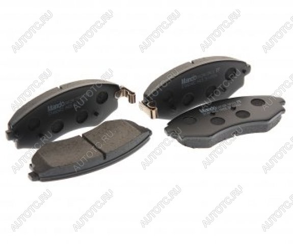 4 499 р. Колодки тормозные передние (4шт.) TEXTAR Hyundai Sonata EF рестайлинг ТагАЗ (2001-2013)  с доставкой в г. Чебоксары