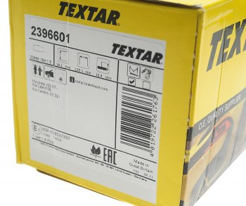 3 699 р. Колодки тормозные передние (4шт.) TEXTAR KIA Ceed 1 ED дорестайлинг, хэтчбэк 5 дв. (2006-2010)  с доставкой в г. Чебоксары. Увеличить фотографию 3