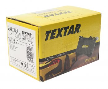 4 299 р. Колодки тормозные задние (4шт.) TEXTAR Subaru Forester SH (2008-2013)  с доставкой в г. Чебоксары. Увеличить фотографию 2
