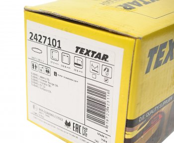 4 299 р. Колодки тормозные задние (4шт.) TEXTAR Subaru Forester SH (2008-2013)  с доставкой в г. Чебоксары. Увеличить фотографию 3