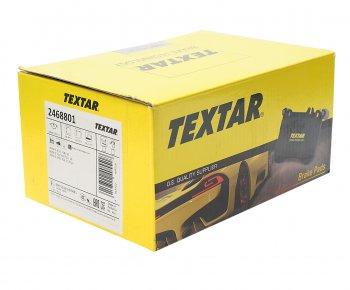 6 299 р. Колодки тормозные передние (4шт.) TEXTAR BMW 5 серия F10 рестайлинг, седан (2013-2017)  с доставкой в г. Чебоксары. Увеличить фотографию 2