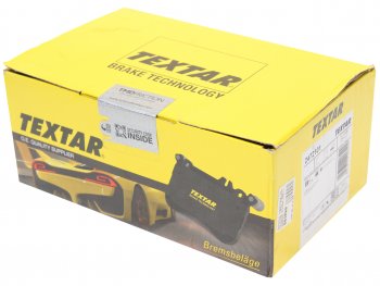 9 199 р. Колодки тормозные задние (4шт.) TEXTAR Volkswagen Touareg 1 GP дорестайлинг (2002-2007)  с доставкой в г. Чебоксары. Увеличить фотографию 2